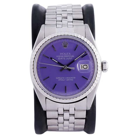 rolex oyster perpetual quadrante viola|vintage rolex oyster perpetual chart.